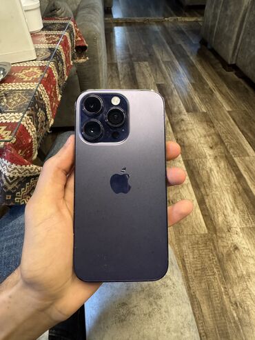 14 pro ikinci el: IPhone 14 Pro, 128 GB, Deep Purple, Face ID, Sənədlərlə