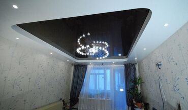 пластмассовый бак: Керме шыптар Жылтырак, Жылтырабаган, 3D потолоктор