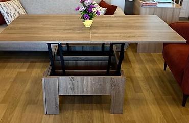 metbex kunc divanlari: Kvadrat masa, Açılmayan, Təkərsiz, Teksturalı laminat — 3