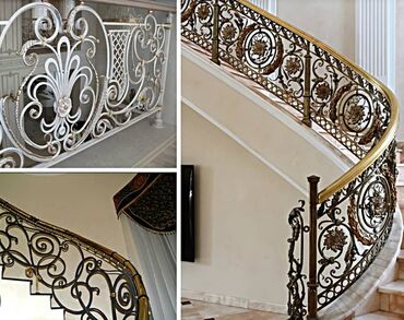 Изготовление перил: Изготовление перил Материал: Кованное железо, Наружные — 1