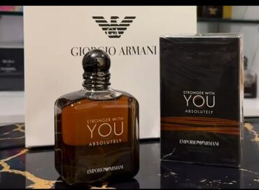 Qadın geyimləri: ✅Armani Stronger You Parfum Dəbli bəylərin ətri 100ml qaliciliqi