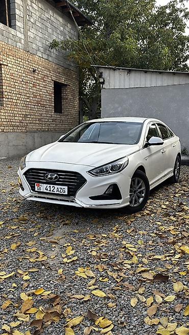 зимы: Hyundai Sonata: 2018 г., 2 л, Автомат, Газ, Седан — 1