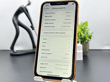 Apple iPhone: IPhone Xr, Б/у, 64 ГБ, Оранжевый, Зарядное устройство, 100 % — 10