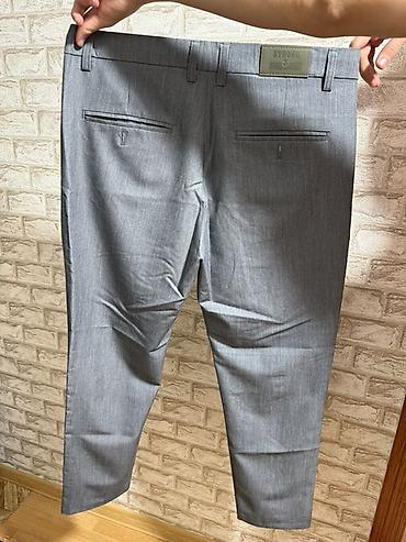 trapes şalvarlar: Kişi şalvarları – 2 model 1) Tünd boz/qaraya çalan jeans - - — 6