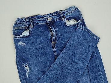 boho koszule: Spodnie jeansowe, Zara, 14 lat, 164, stan - Bardzo dobry — 1