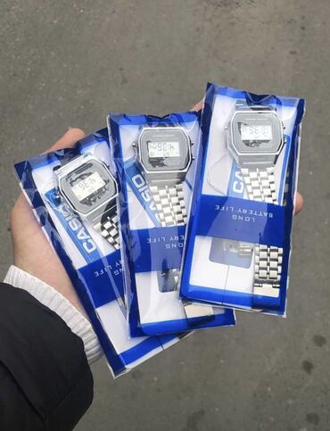 Yeni, Qol saatı, Casio, rəng - Gümüşü
