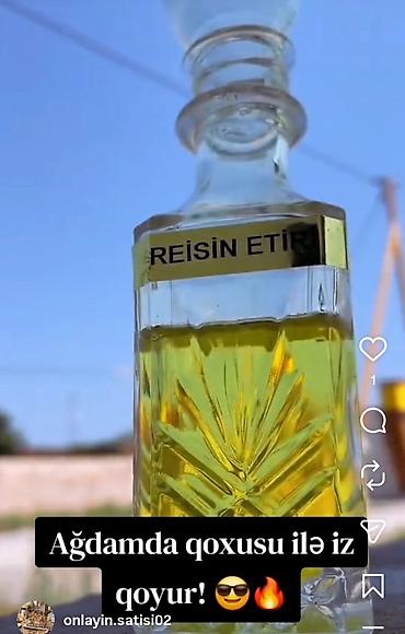 “Reisin Ətiri” – klassik, büllur şüşədə sarı tonlu ətir yağı. Güclü və lalafo.az -da “Reisin Ətiri” – klassik, büllur şüşədə sarı tonlu ətir yağı. Güclü və