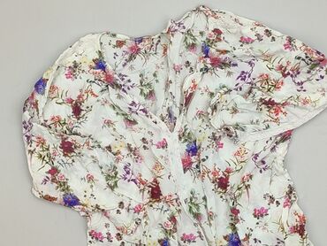 bluzka z piórami przy rękawach: Women's blouse, size M