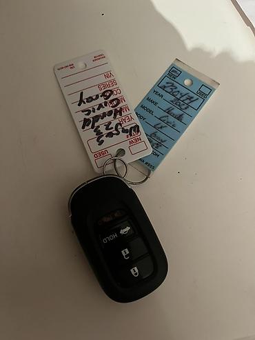 hunday acar: Məhsul: Honda üçün uzaqdan açar/fob — 1