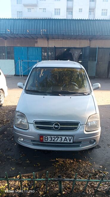 Opel: Opel Agila: 2004 г., 1.2 л, Механика, Бензин, Фургон