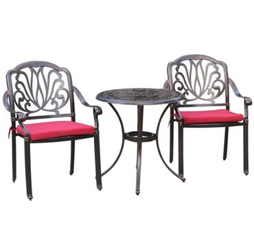 Bağ, çöl masa və oturacaq dəstləri: Metal EN MMC olaraq istədiyiniz forma və ölçüde demir işlerinin — 2