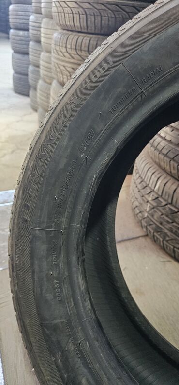 шыны на портер: Шины 225 / 55 / R 18, Лето, Б/у, 1 шт, Легковые, Франция, Bridgestone