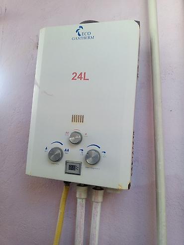 ECO Gastherm qazla işləyən su qızdırıcısı – 24L - Güc və tutum: 24