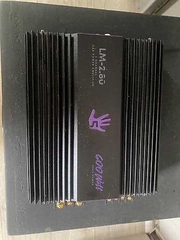 кенбо 600: Автозвук: сабвуфер Kenwood в корпусе + 2‑канальный усилитель Coolman — 4