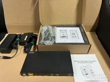 Aksesoari za TV i video: *** AKCIJA *** 0903 Wall Plate HDMI v2.0b HDBaseT Extender POE-100m; — 7