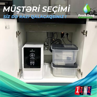 Su filtrləri: Cihaz ən son texnologiyalı Smart modeldir. * NFS, İSO sertifikatlı — 7
