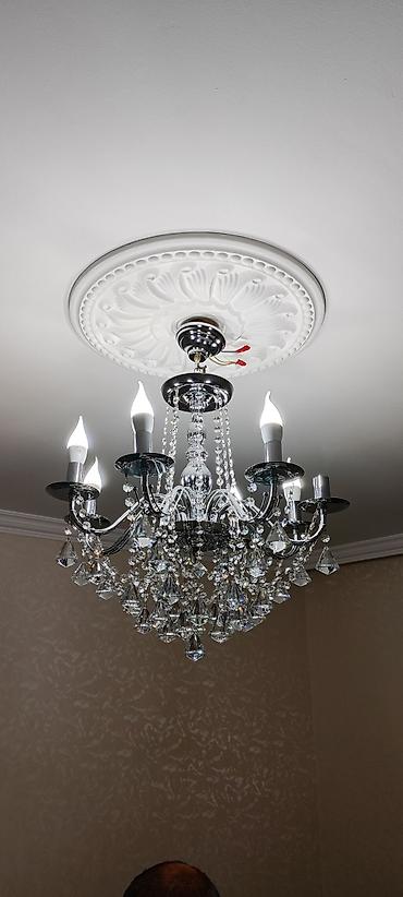 şam satışı: Çılçıraq, 8 lampa, Xrustal — 2