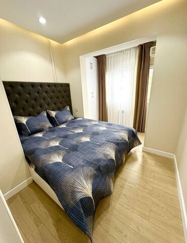 кыргызстан снять квартиру: 1 комната, Душевая кабина, Постельное белье, Кондиционер