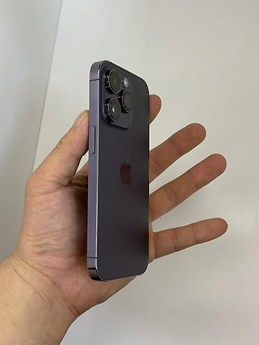 Apple iPhone: IPhone 14 Pro, Б/у, 256 ГБ, Deep Purple, 80 % — 7