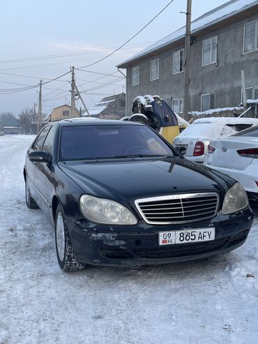 Mercedes-Benz: Mercedes-Benz S-Class: 2002 г., 5 л, Автомат, Бензин, Седан