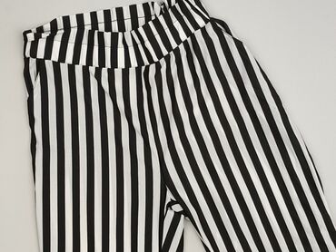 spodnie pumpy lata 80: Material trousers for women, size L