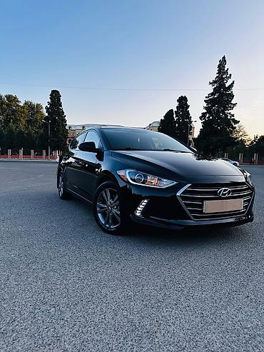 hyundai county: Hyundai Elantra – qara rəngli sedan İli 2019 Amerkadan təzə gəlib — 4