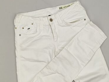 woskowane spodnie z wysokim stanem h m: Hilfiger Denim, Jeansy damskie, rozmiar L