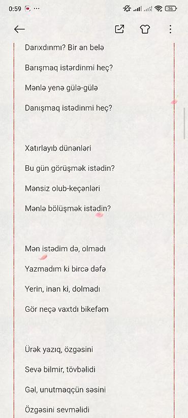 krant sekilleri: Sifarişlə hər mövzuda original şeirlər yazılır. Adlara şeir yazılır — 2