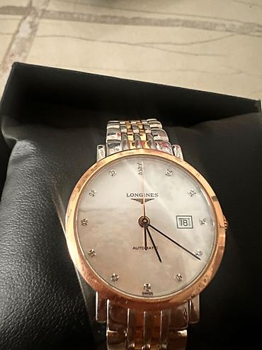 Классикалык сааттар: Классикалык сааттар саат, Longines, Швейцария, Суу өткөрбөөчү, Аялдарга, Колдонулган — 1