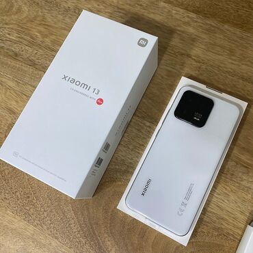 imaqliq g box x купить: Xiaomi, 13, Колдонулган, 256 ГБ, түсү - Ак, 1 SIM, 2 SIM, eSIM