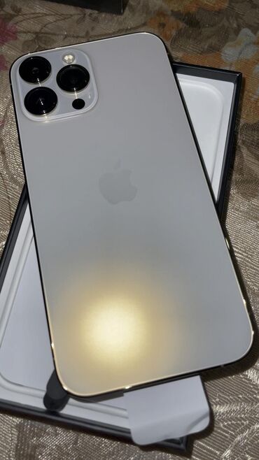 Apple iPhone: IPhone 13 Pro Max, 256 GB, Natural Titanium, Zəmanət, Kredit, Simsiz şarj