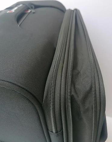 Putni koferi i torbe: Reddy Wenge kofer na točkiće – tekstilni, crne boje - Dimenzije — 9