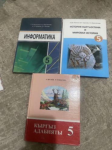 Книги и журналы: Комплект учебников для 5 класса (Кыргызстан): - Информатика (авт. Т — 1