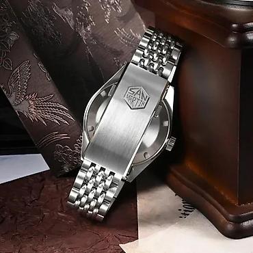 Ručni satovi: San Martin SN0131-G - 39.5mm - Crna -Patek Philippe Aquanaut — 8