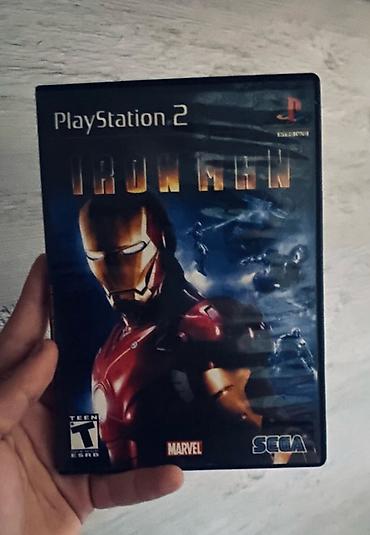 PS2 & PS1 (Sony PlayStation 2 & 1): Məhsul: Iron Man – PlayStation 2 oyunu (SEGA, Marvel) Xüsusiyyətlər — 1