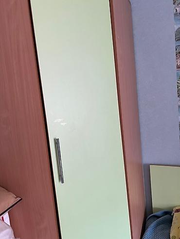 table study: Детский комплект мебели в современном стиле (салатово-дубовый) — 2