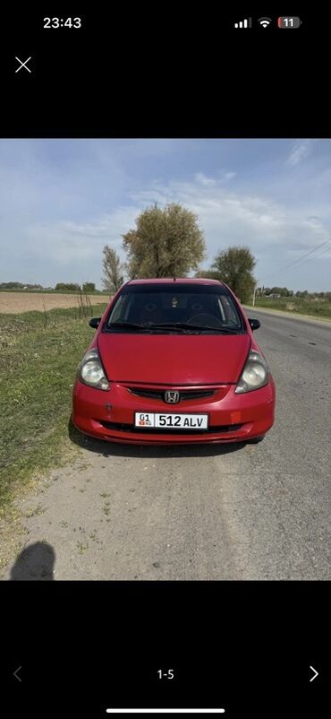 Honda: Honda Jazz: 2004 г., 1.3 л, Механика, Бензин, Хетчбек