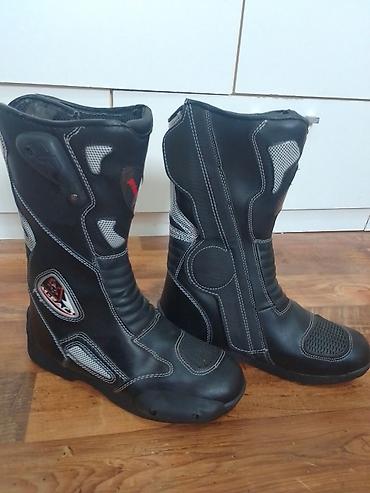 Čizme: Sportske moto čizme – visoki model - Materijal: kombinacija — 3