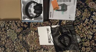 Наушники: Полноразмерные, Shure, Новый, Проводные, Студийные — 3