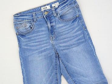 wide jeans: Denim, Jeansy damskie, rozmiar S — 1
