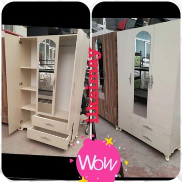 Sifarişlə dolablar: Düz dolab, Qonaq otağı üçün, Dəhliz üçün, Yataq otağı üçün, Paltar üçün, Açılan, Quraşdırıla bilən, 3 qapılı — 33