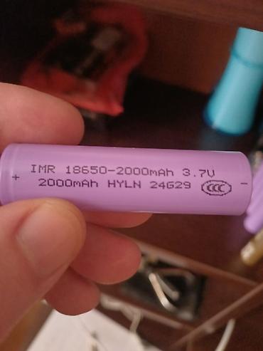 литий ион: Аккумуляторы IMR 18650 - Тип: литий-ионный IMR (Li‑Mn) - Форм‑фактор — 1