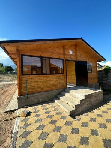 деревянные дом: 50 м², 4 комнаты, Свежий ремонт С мебелью