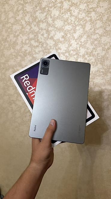 redmi pad чехол: Планшет, Redmi, память 256 ГБ, 10" - 11", Wi-Fi, Б/у, Классический цвет - Серый — 1