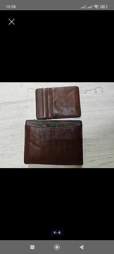 Портмоне: Портмоне из натуральной кожи at lalafo.kg — 8 Портмоне: Портмоне из натуральной кожи — 8