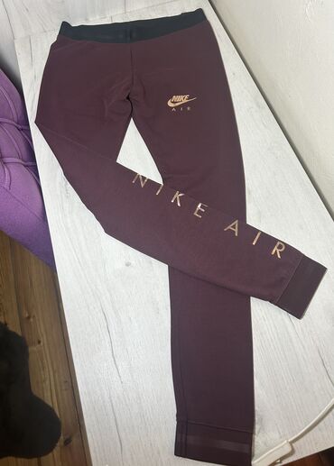 zenske pantalone kvalitet: L (EU 40), Cotton, color - Burgundy, Single-colored