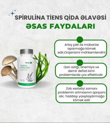 Vitaminlər və BAƏ: Tiens sağlamlıq məhsulları – kompleks dəst - Bio Kalsium (Tiens — 6