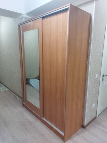 шкафы для одежды бишкек: Шкаф купе, Б/у, С зеркалом, МДФ