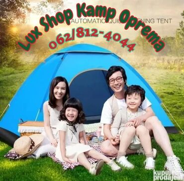 Oprema za kampovanje: Maskirni i Civilni Satori svih velicina Sator za dve, četiri, šest — 4