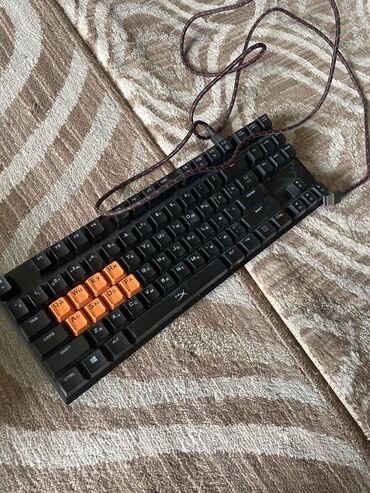 мышь для компьютера цена бишкек: Клавиатура, HyperX, Механическая, Проводное подключение, Размер: 80%